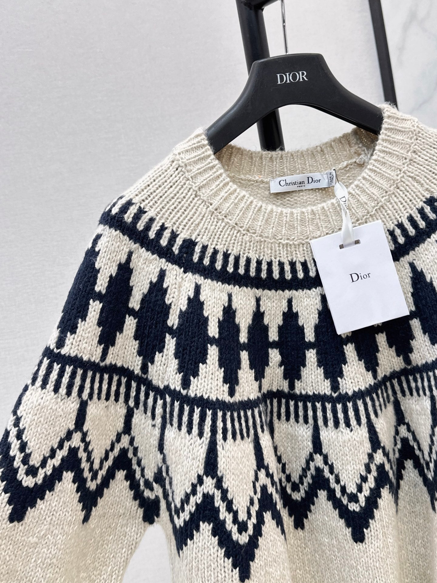 CD 25fw knitted sweater
