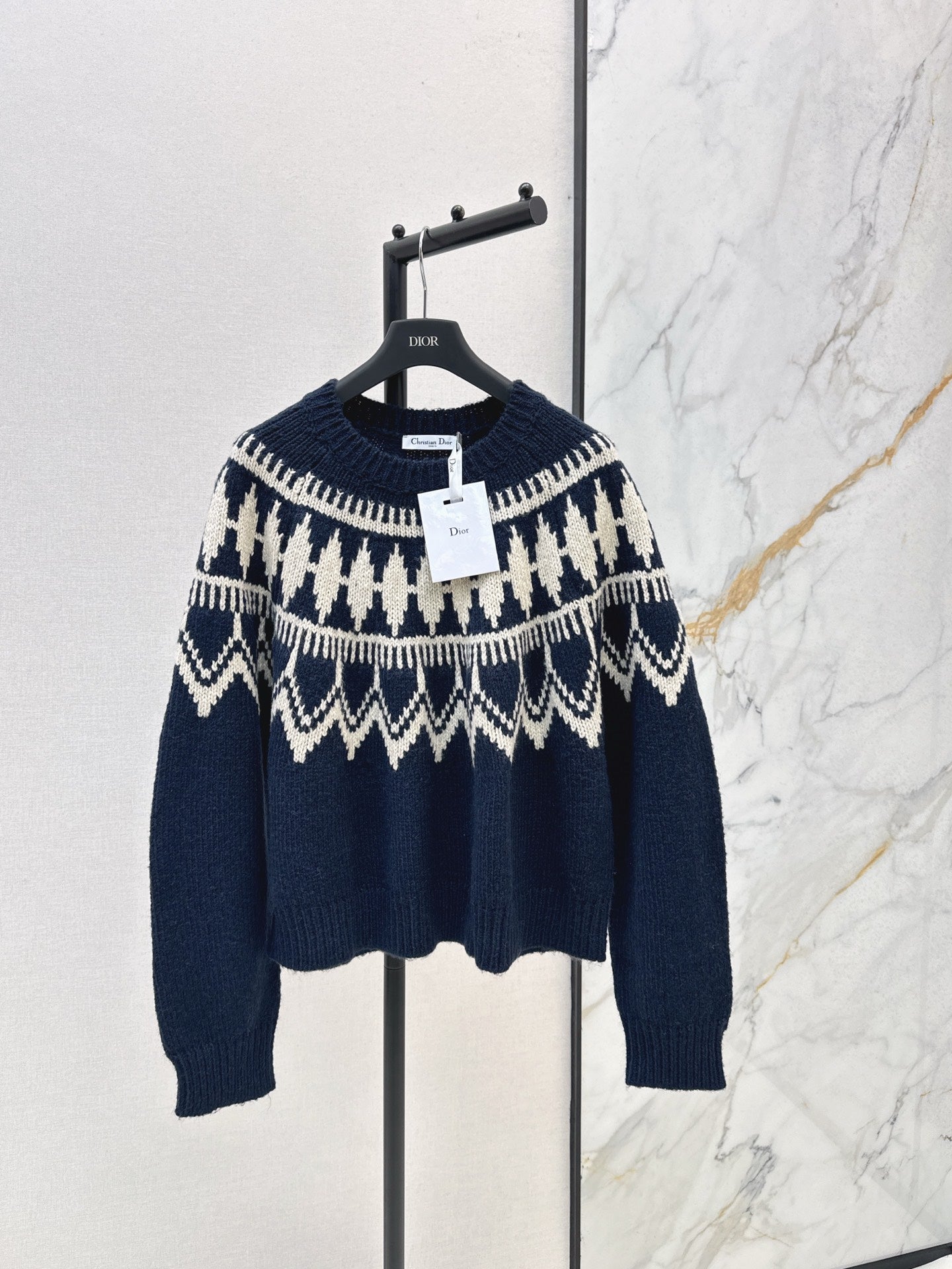 CD 25fw knitted sweater