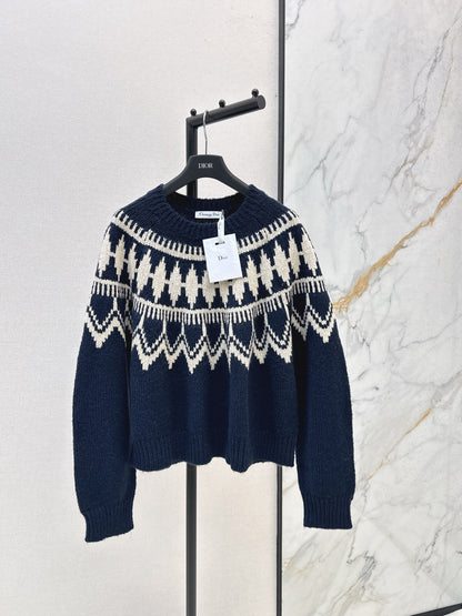 CD 25fw knitted sweater