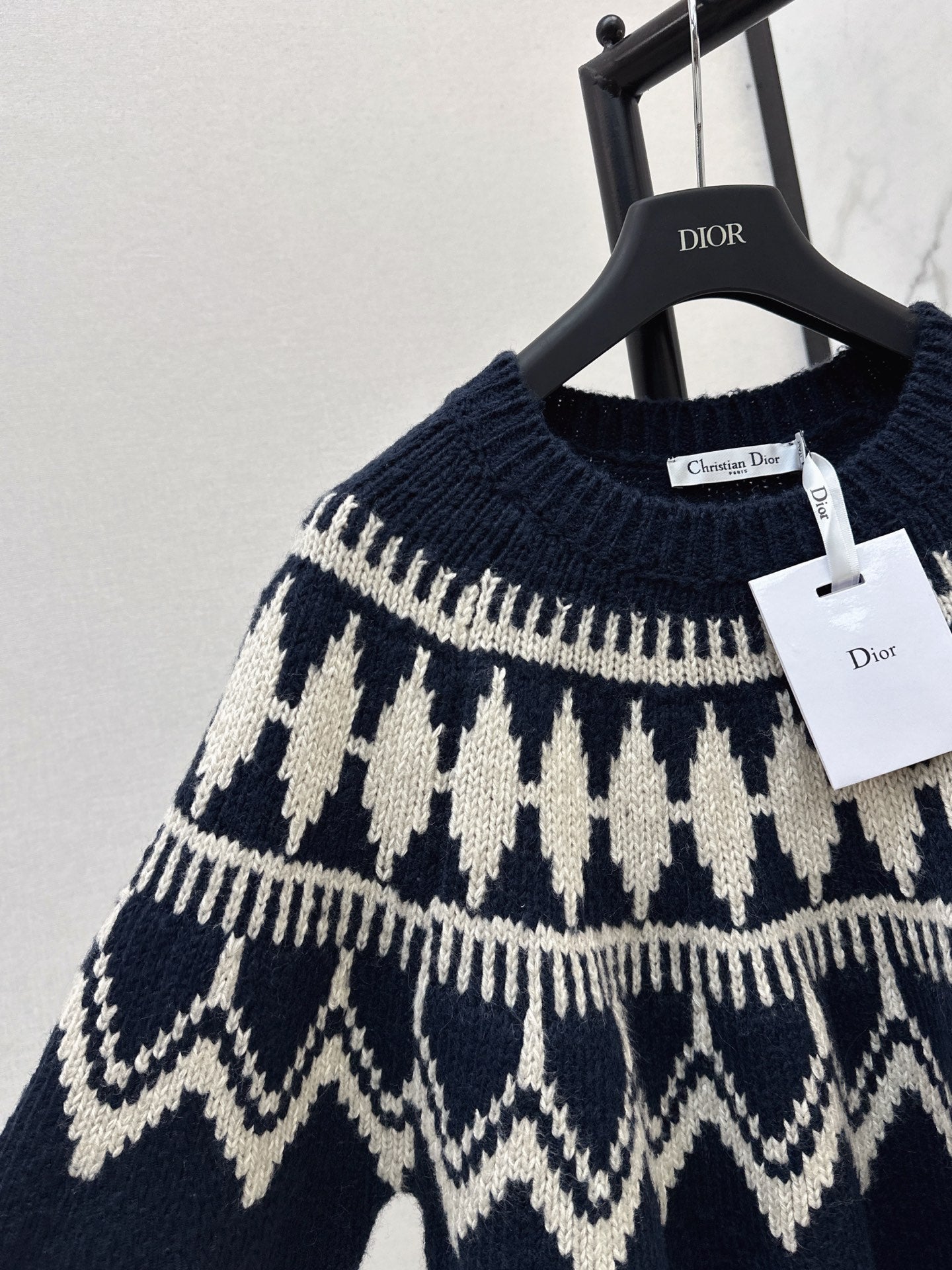 CD 25fw knitted sweater