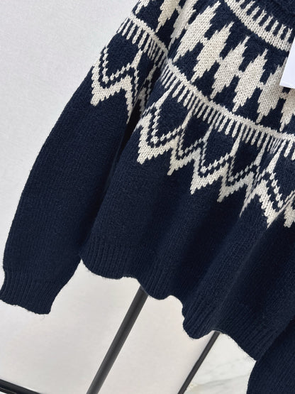 CD 25fw knitted sweater