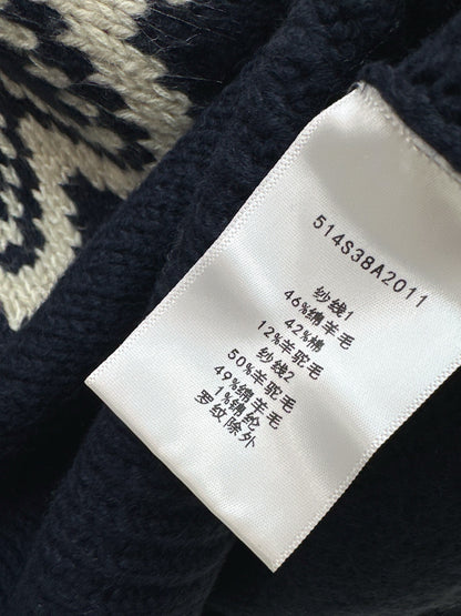 CD 25fw knitted sweater