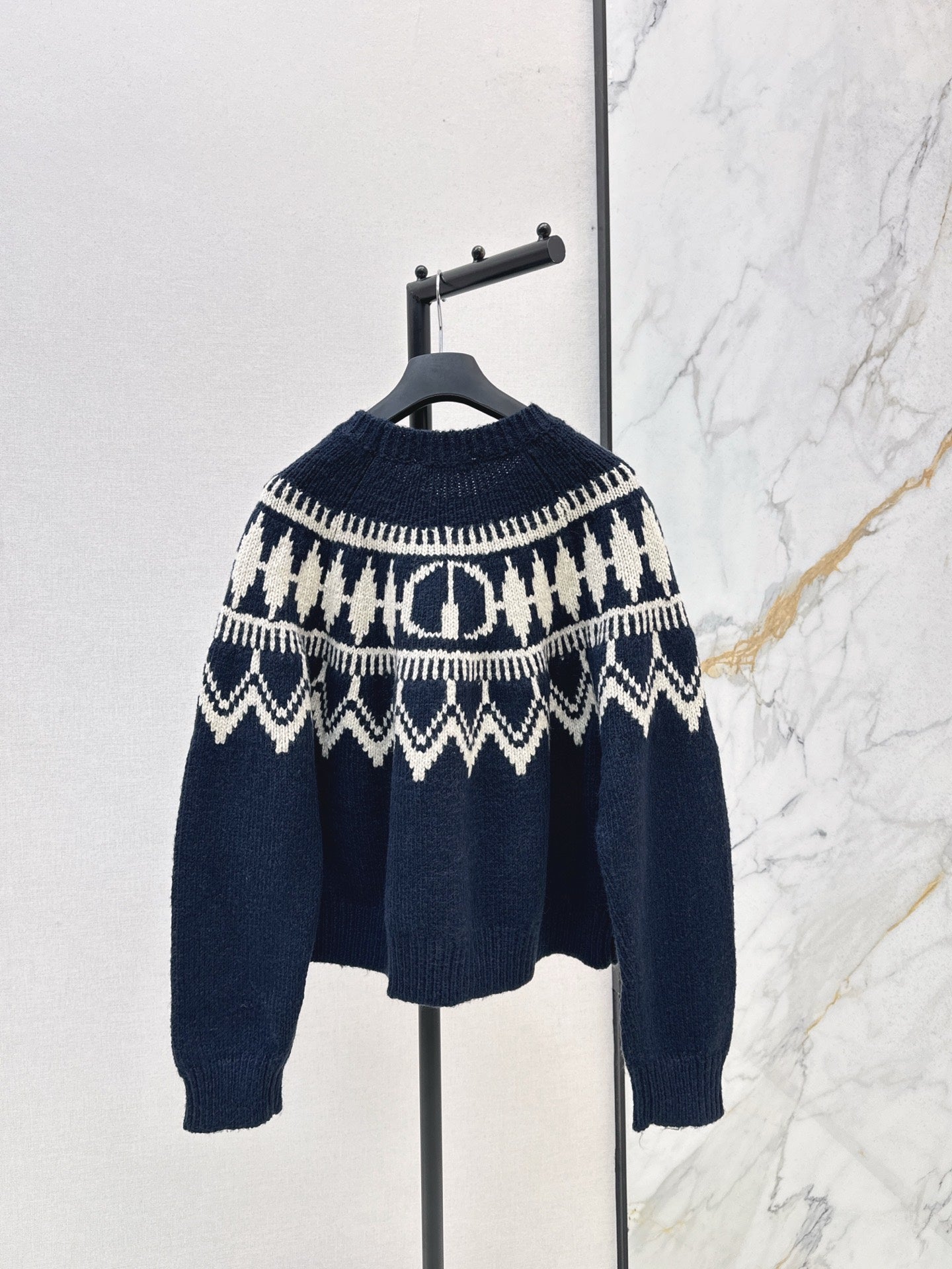 CD 25fw knitted sweater