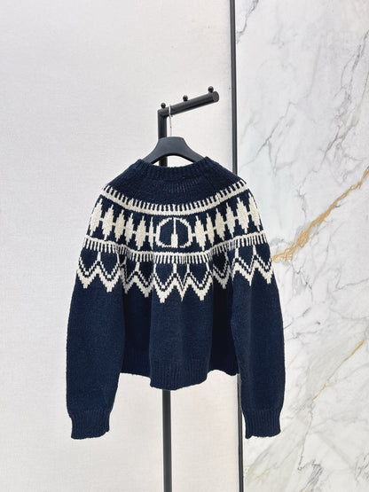 CD 25fw knitted sweater