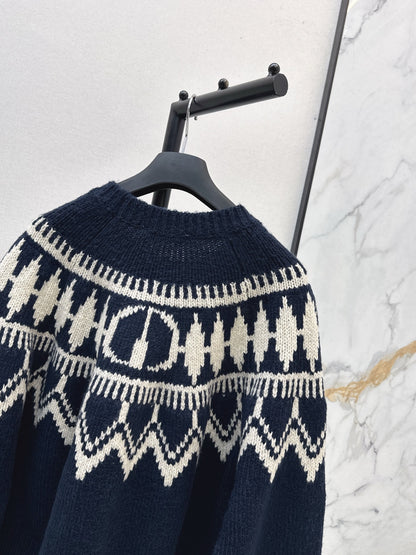 CD 25fw knitted sweater