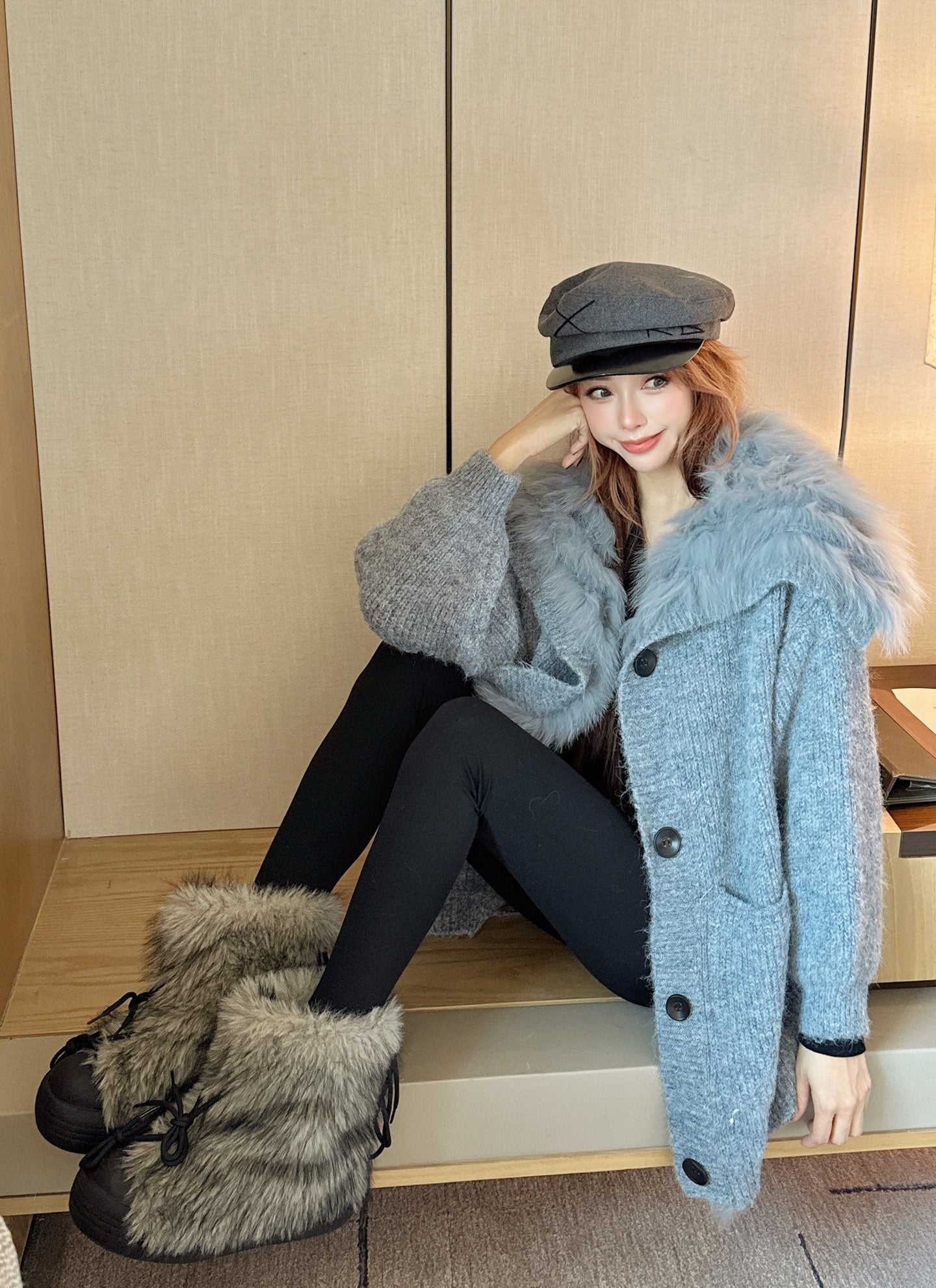 Fen 25fw wool jacket