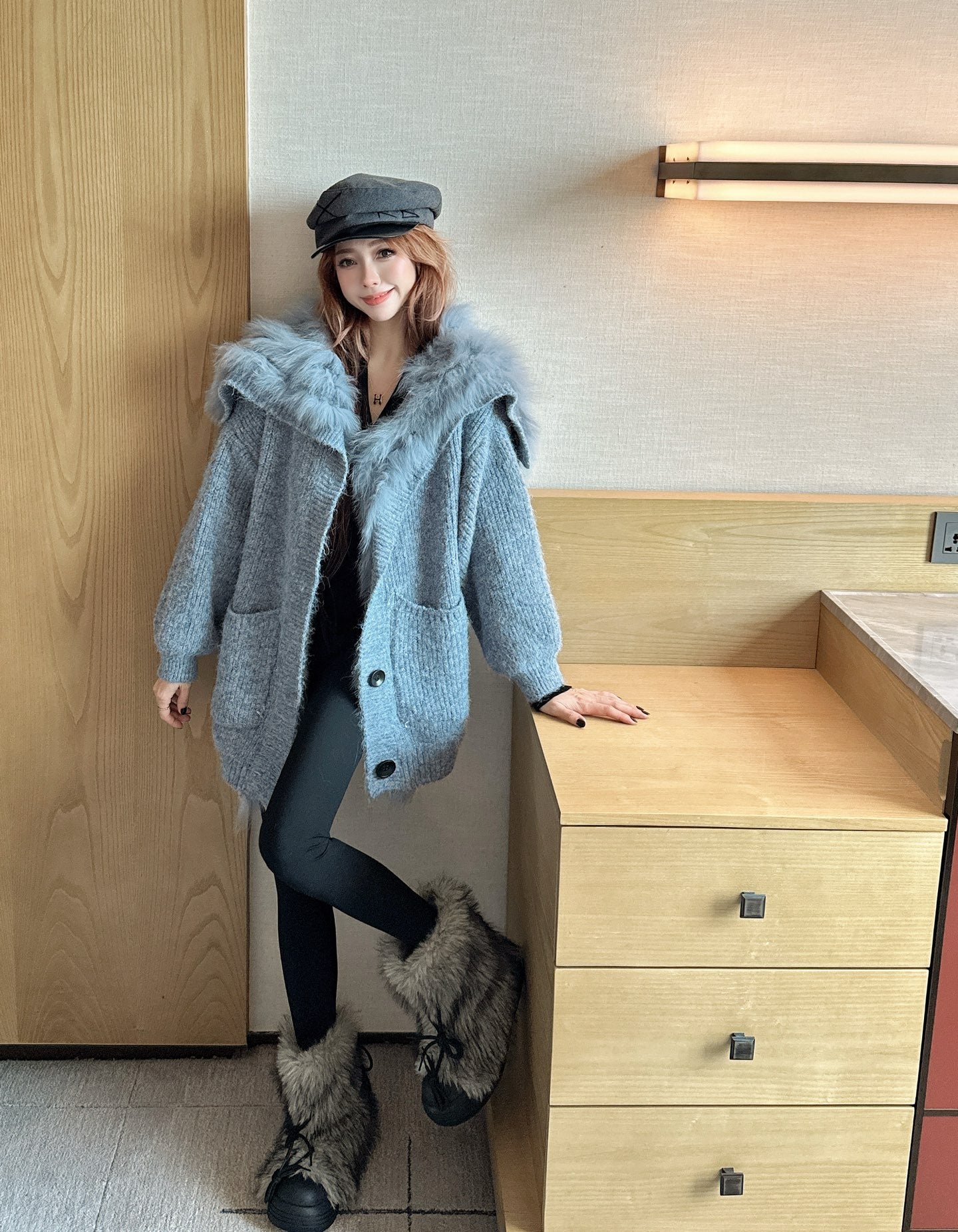 Fen 25fw wool jacket