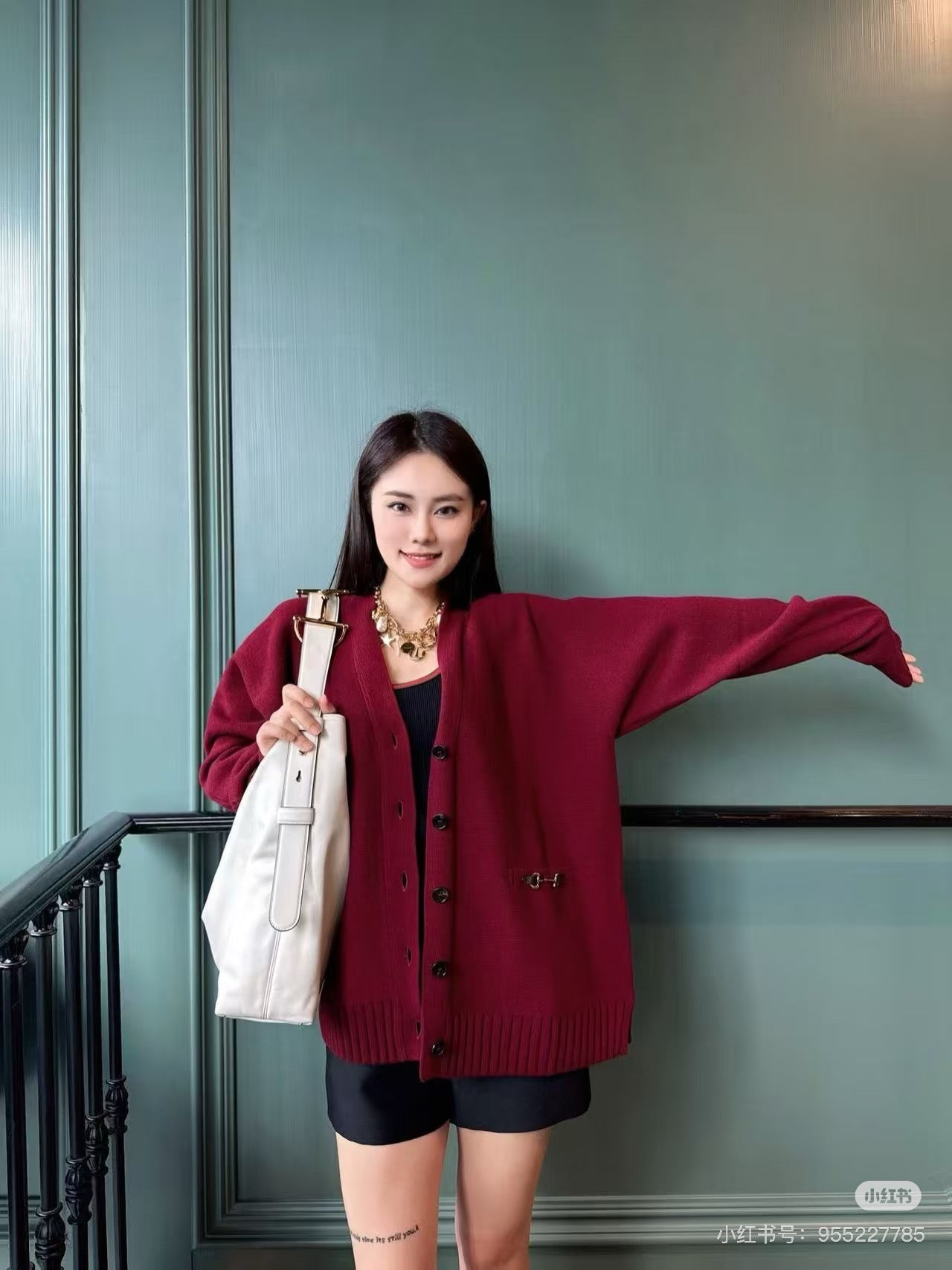 Guc 25fw knit cardigan