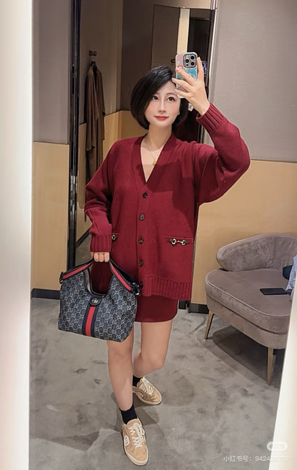 Guc 25fw knit cardigan