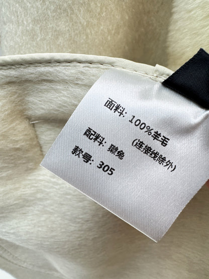 Loro 25fw woolen cape overcoats