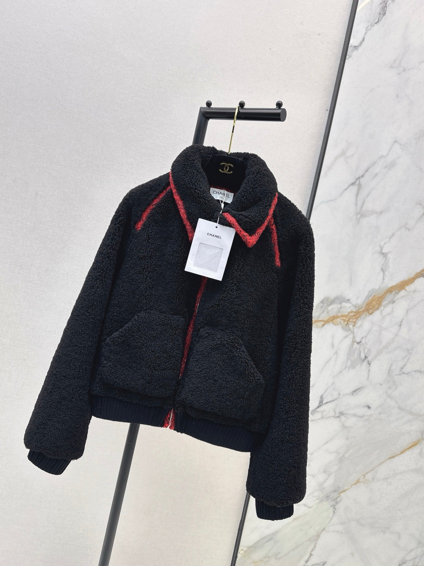 Chan 25fw fleece jacket