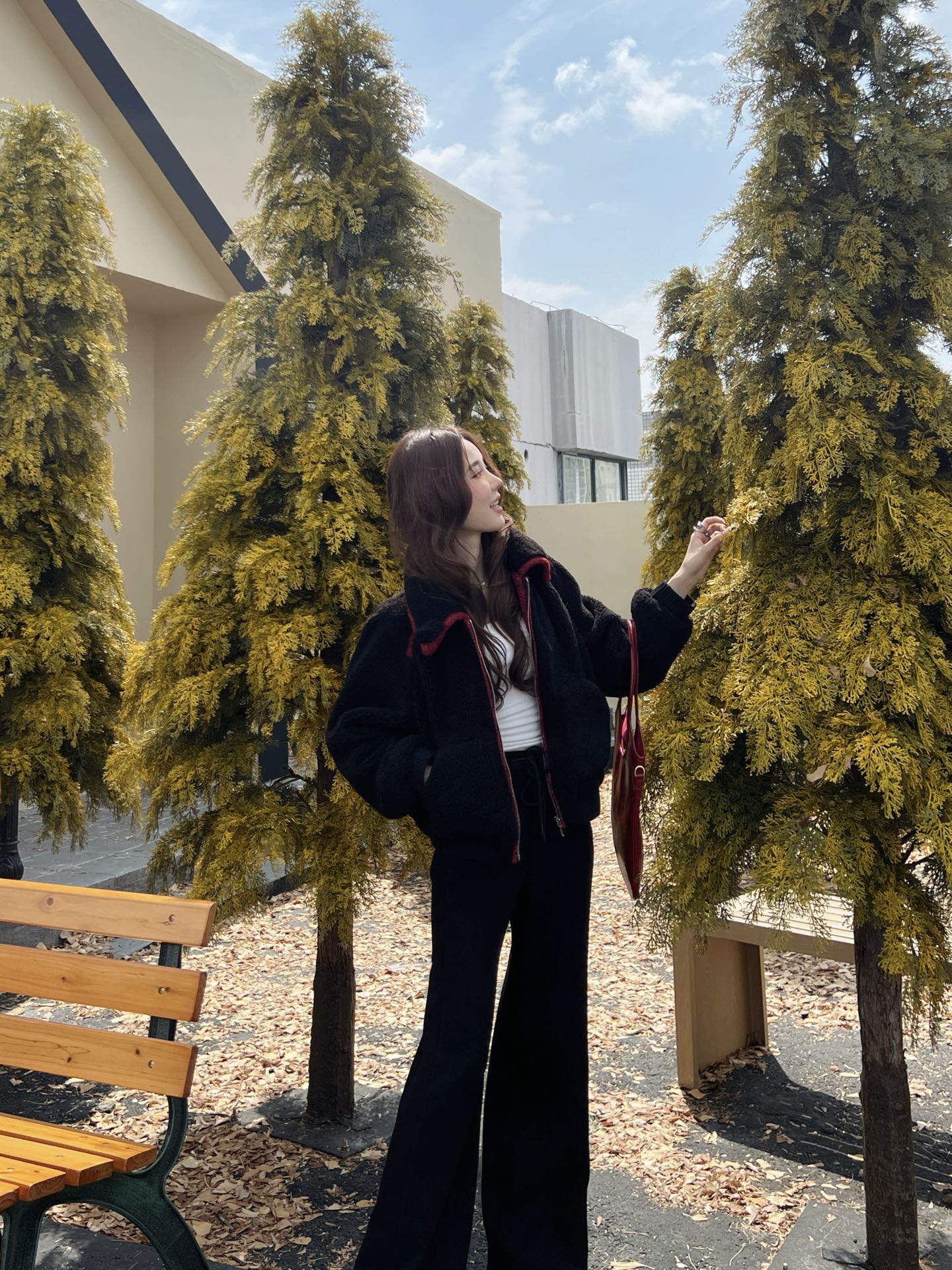 Chan 25fw fleece jacket