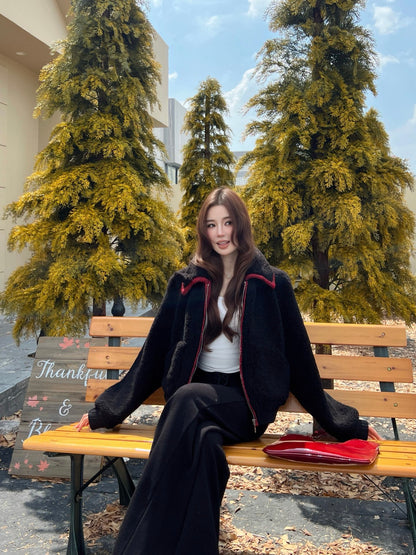 Chan 25fw fleece jacket