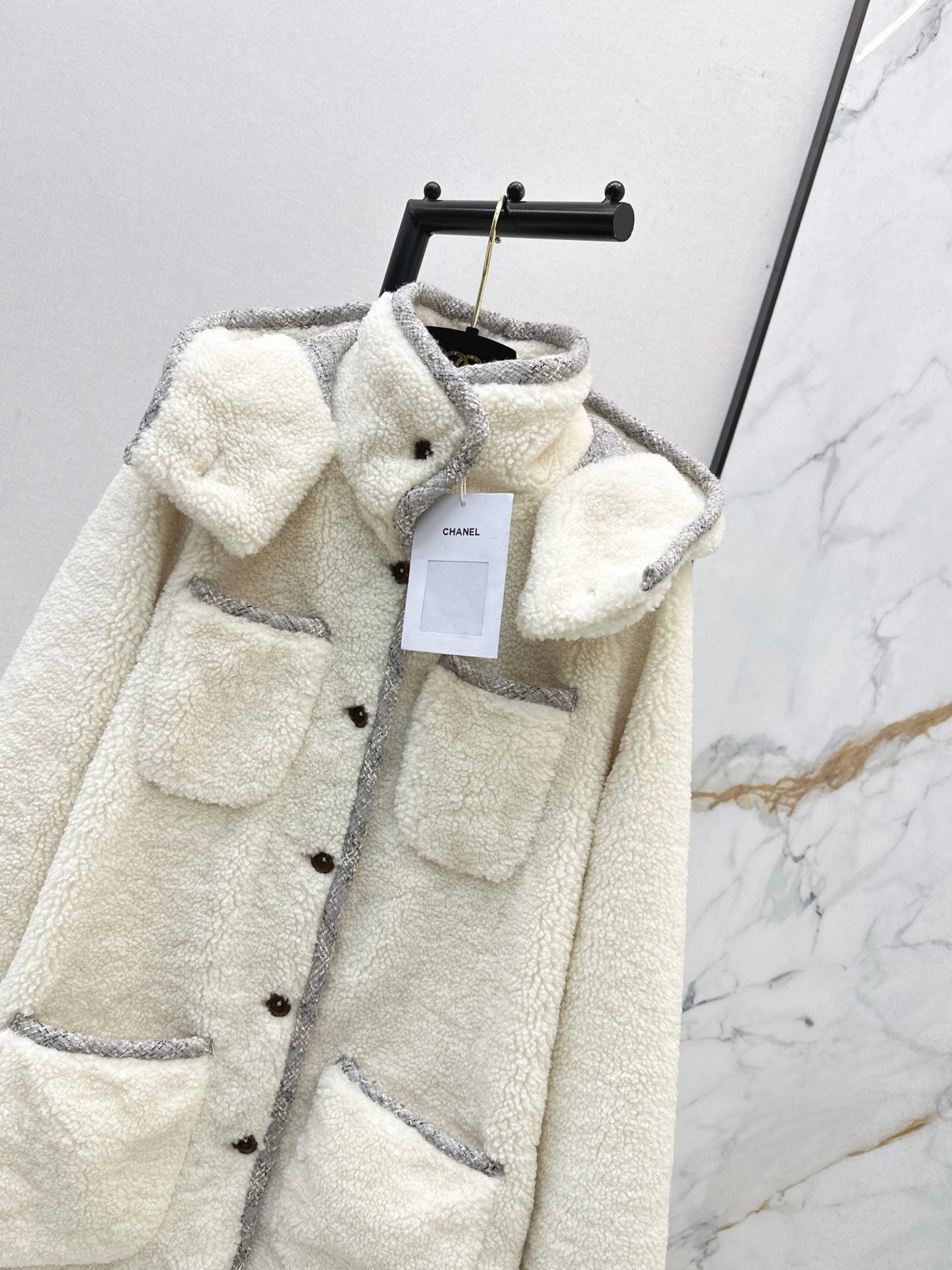 Chan 25fw fleece jacket