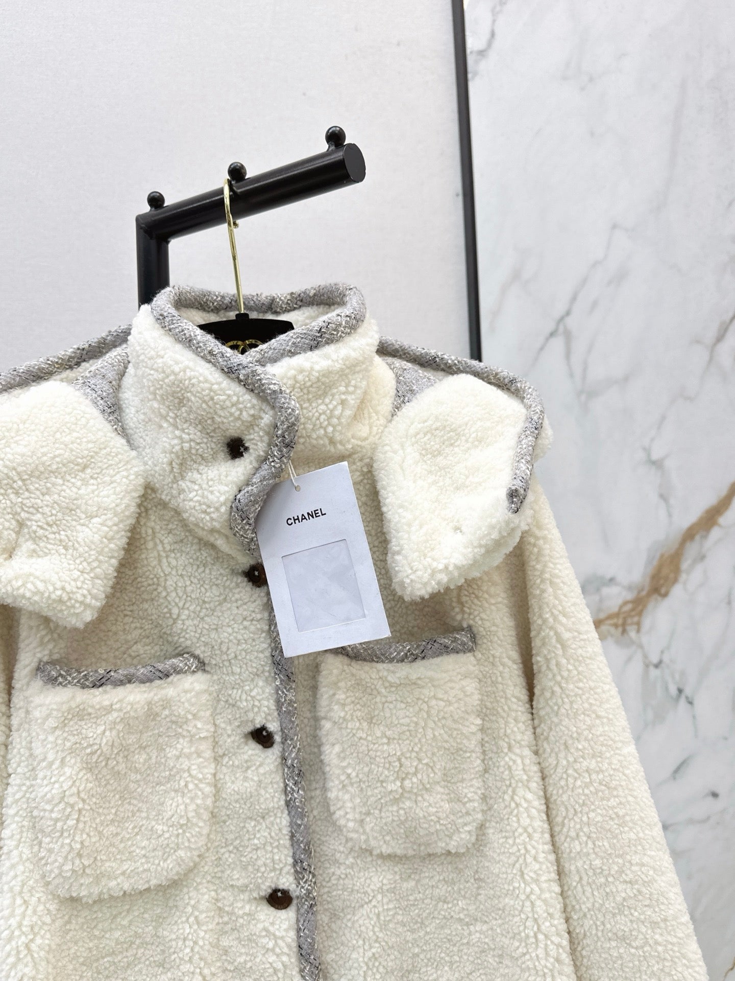 Chan 25fw fleece jacket