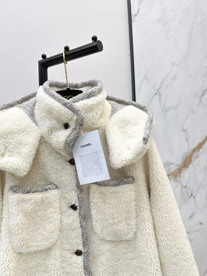 Chan 25fw fleece jacket