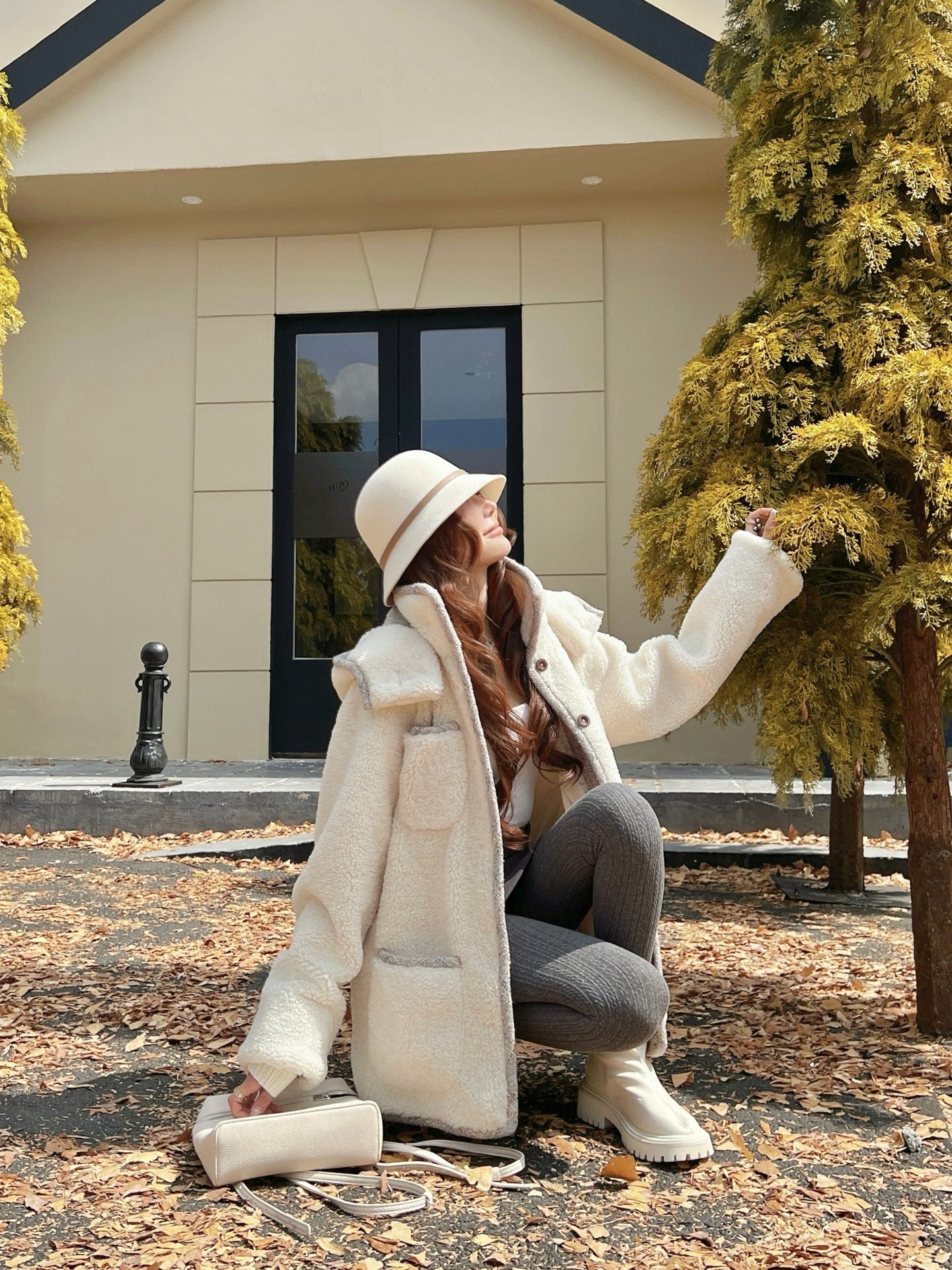 Chan 25fw fleece jacket