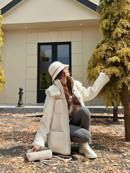 Chan 25fw fleece jacket