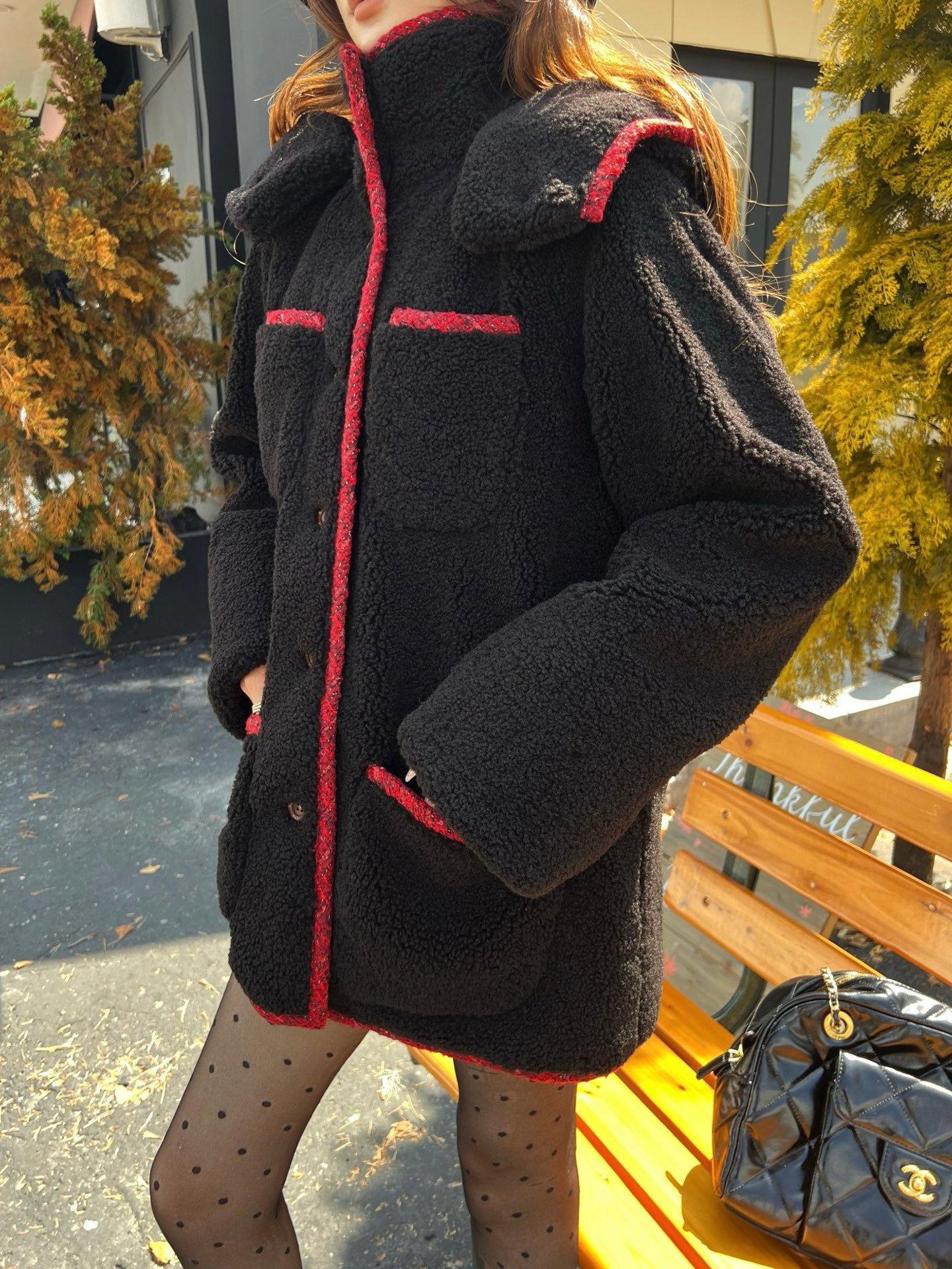 Chan 25fw fleece jacket