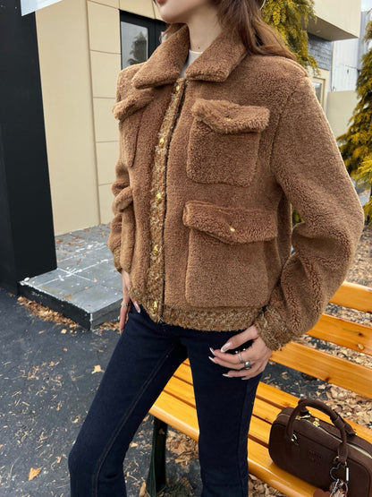 Celi 25fw fleece jacket