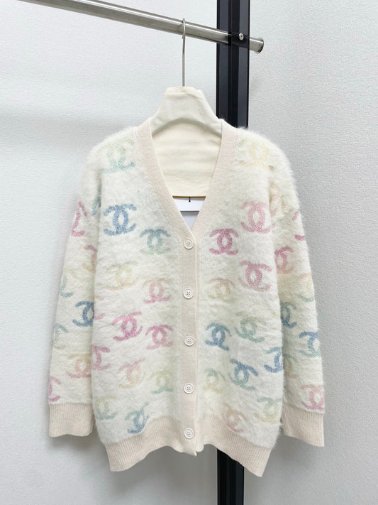 Chan 25fw knitted cardigan