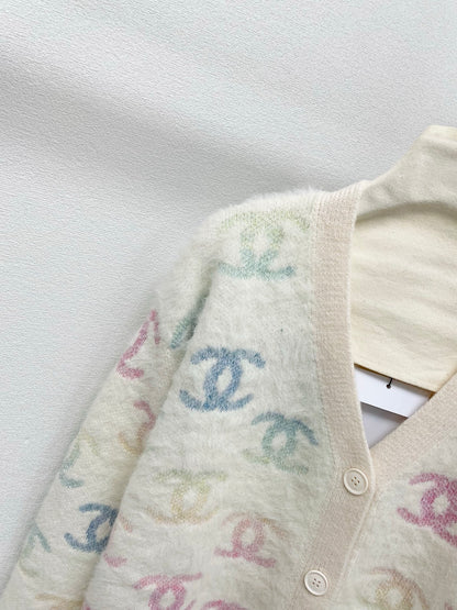 Chan 25fw knitted cardigan