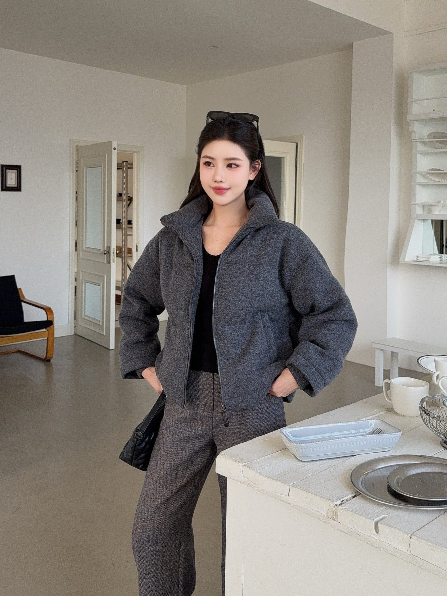 Brun 25fw down jacket