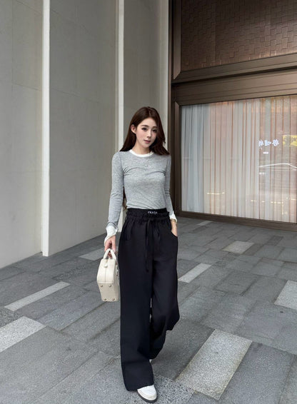 Pra 25fw straight pants