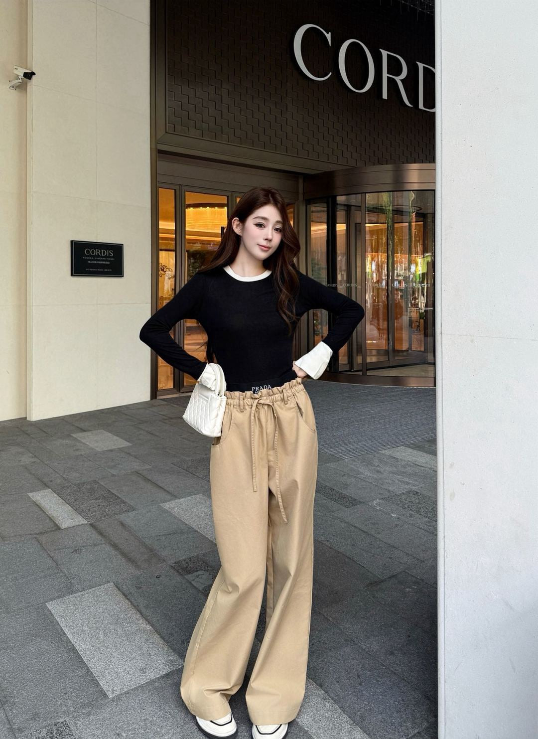 Pra 25fw straight pants