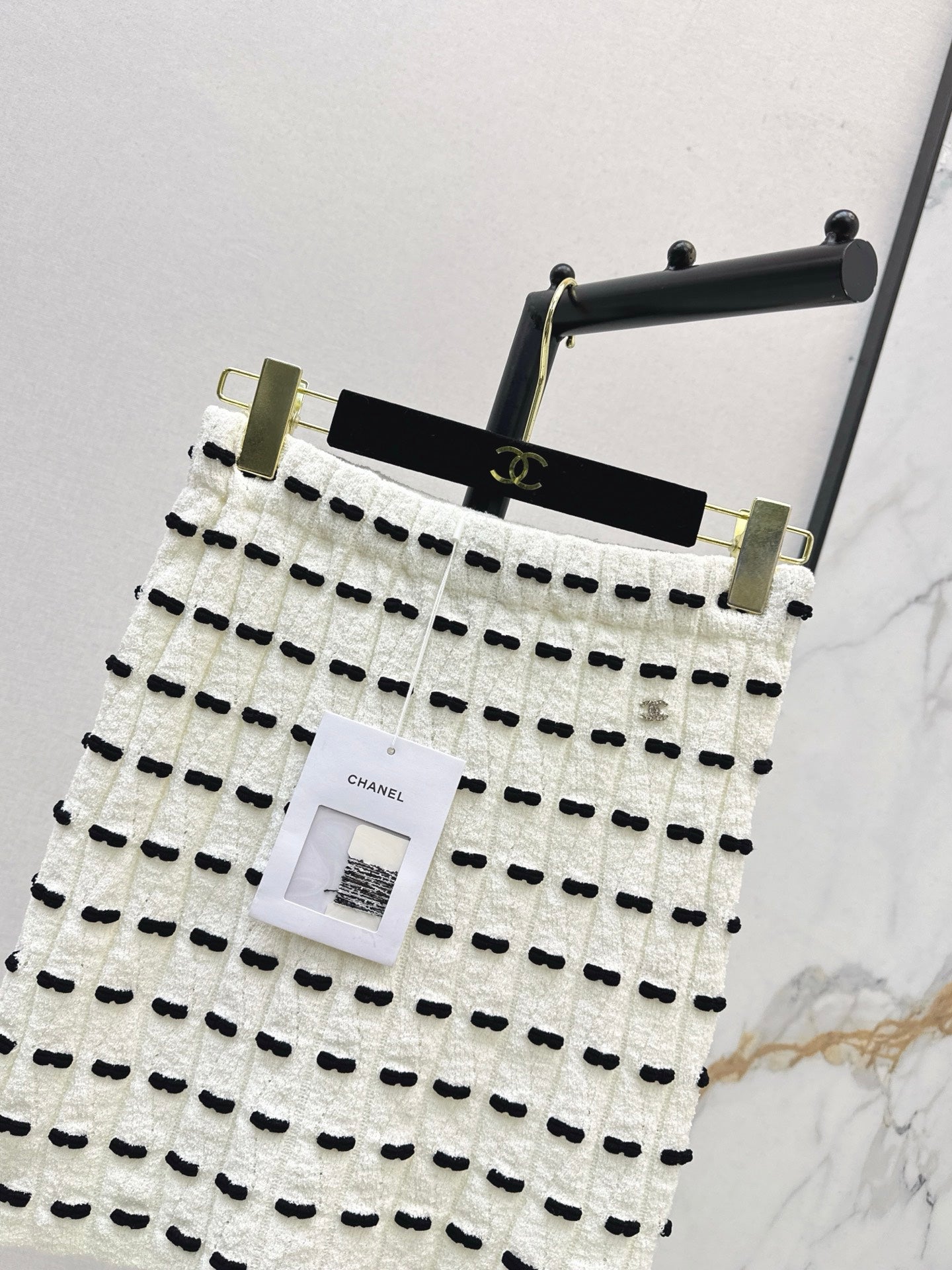 Chan 25fw knit skirt