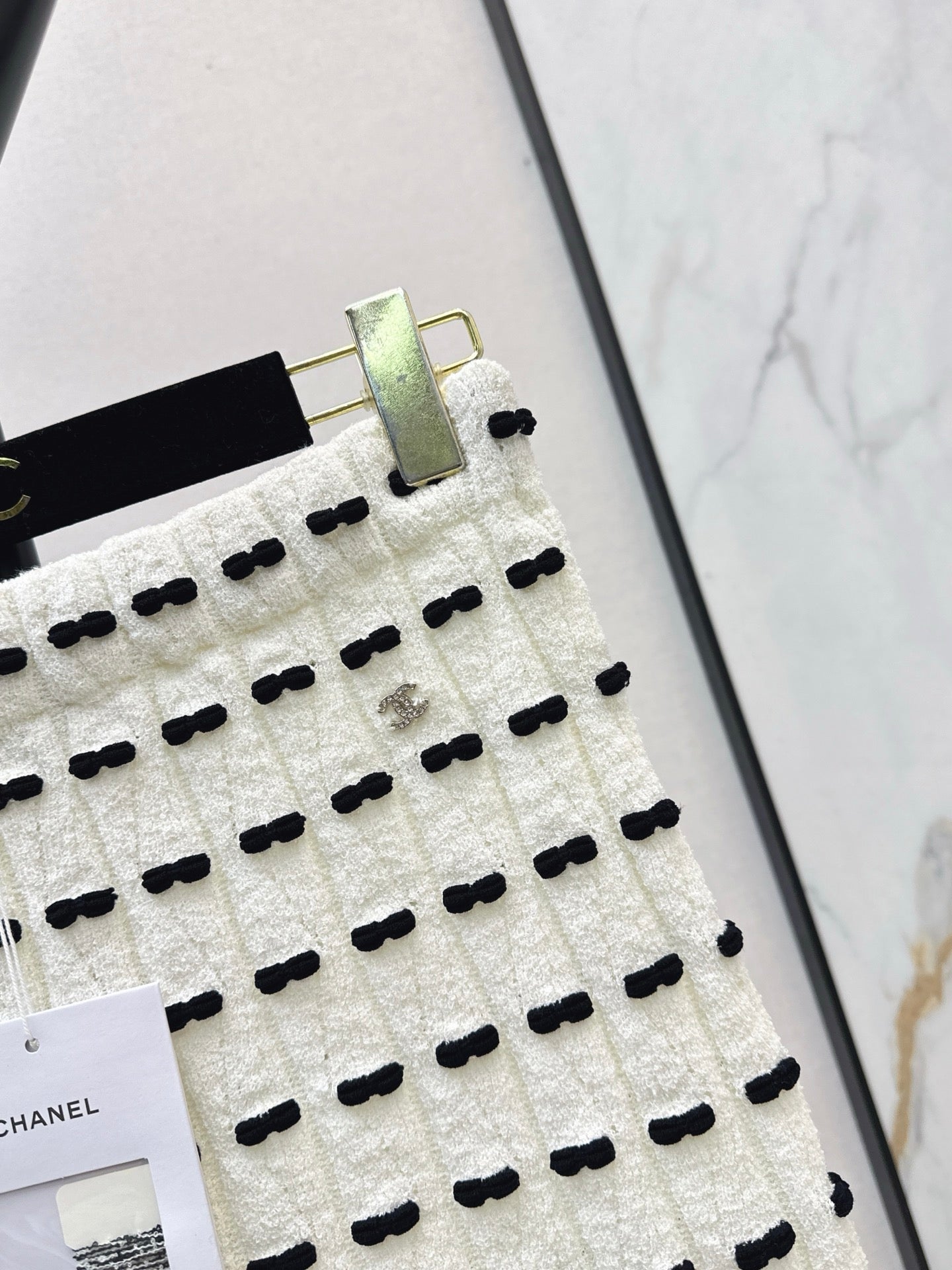 Chan 25fw knit skirt