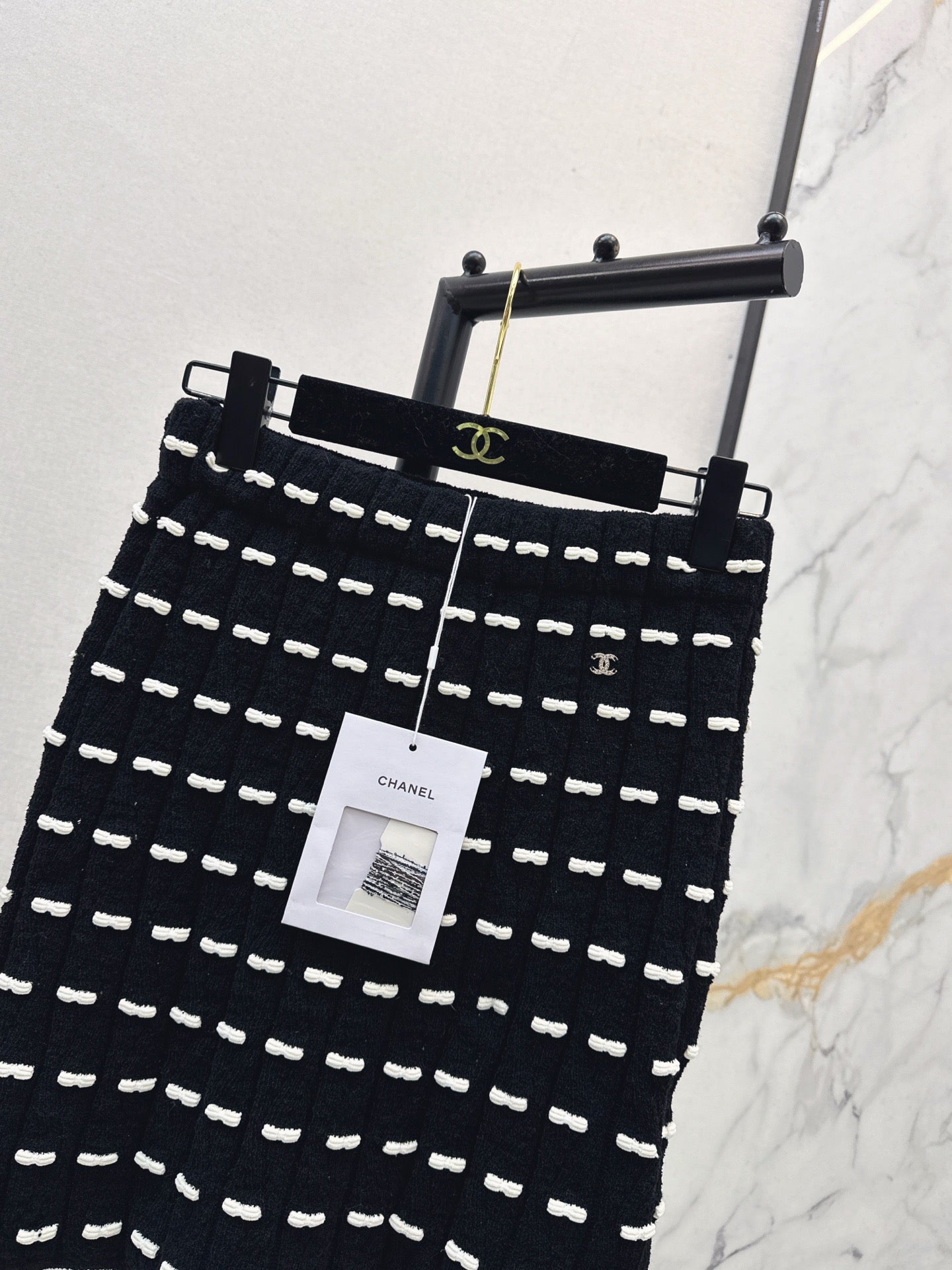Chan 25fw knit skirt