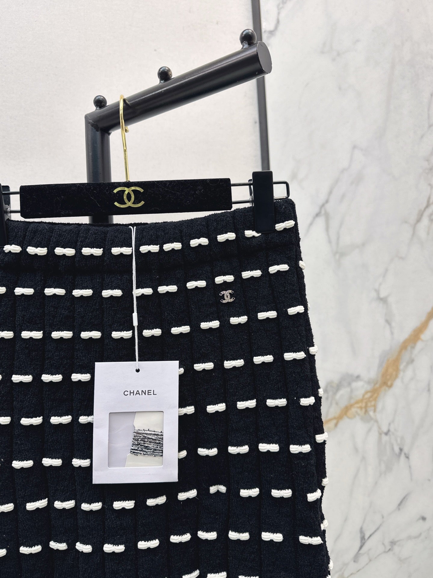 Chan 25fw knit skirt