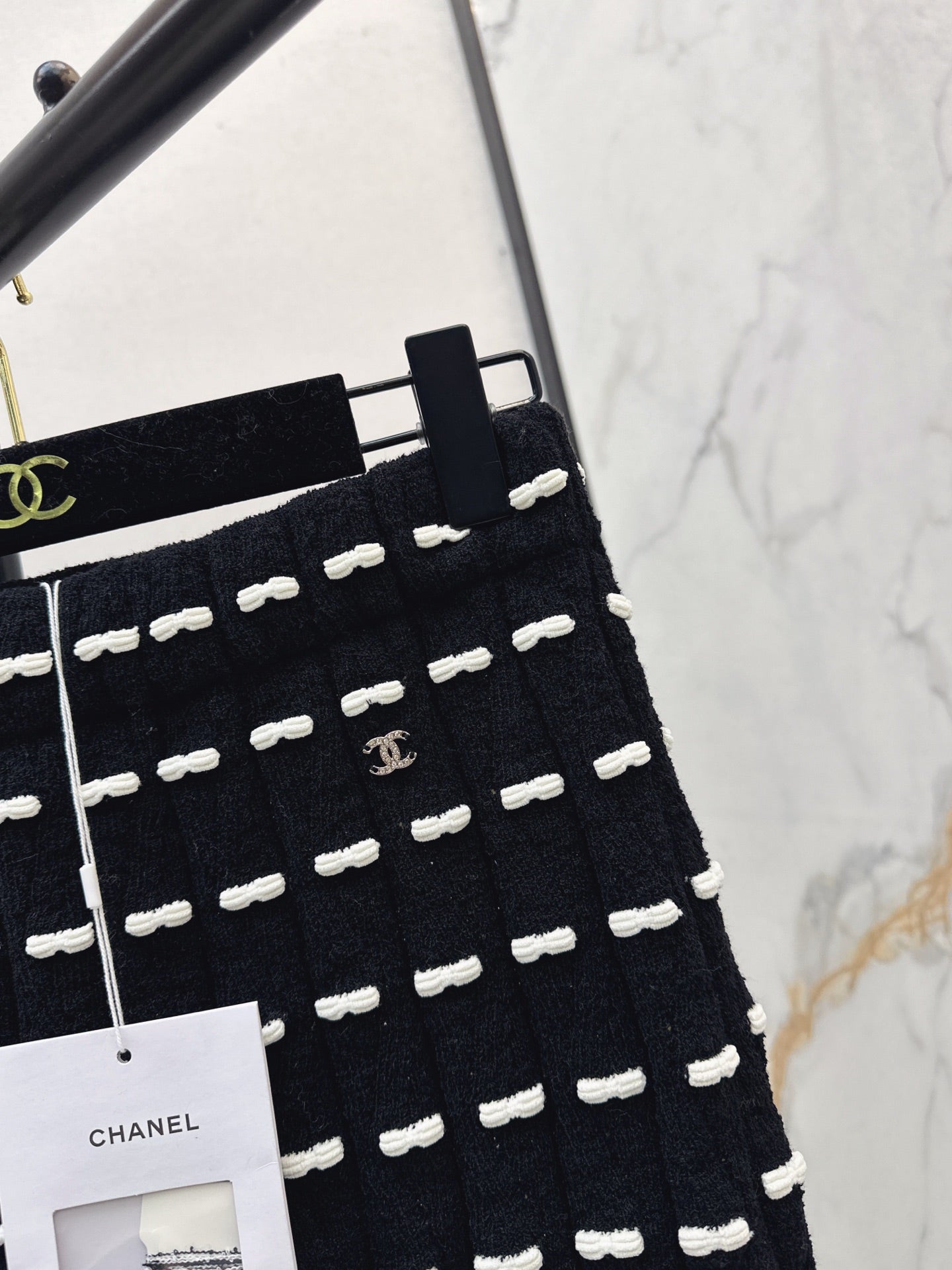 Chan 25fw knit skirt