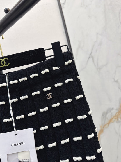 Chan 25fw knit skirt