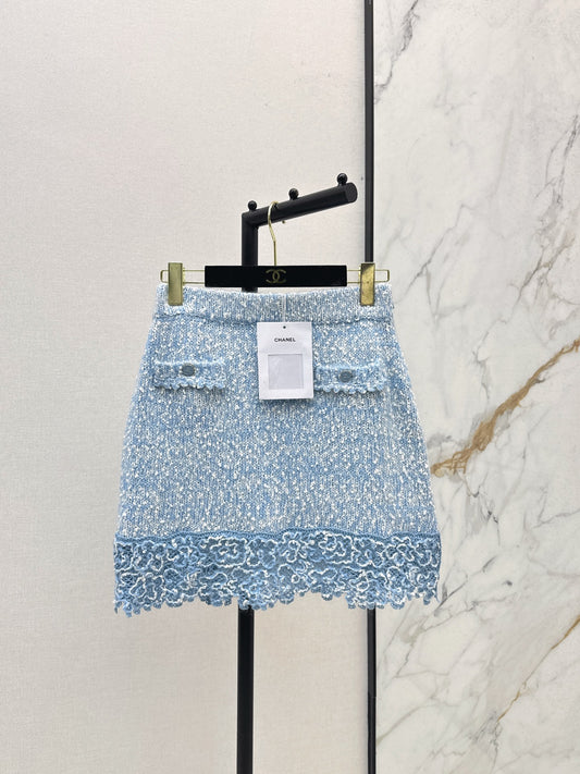 Chan 25fw knit skirt