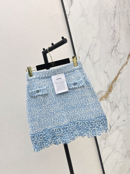 Chan 25fw knit skirt