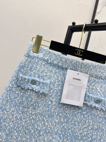 Chan 25fw knit skirt