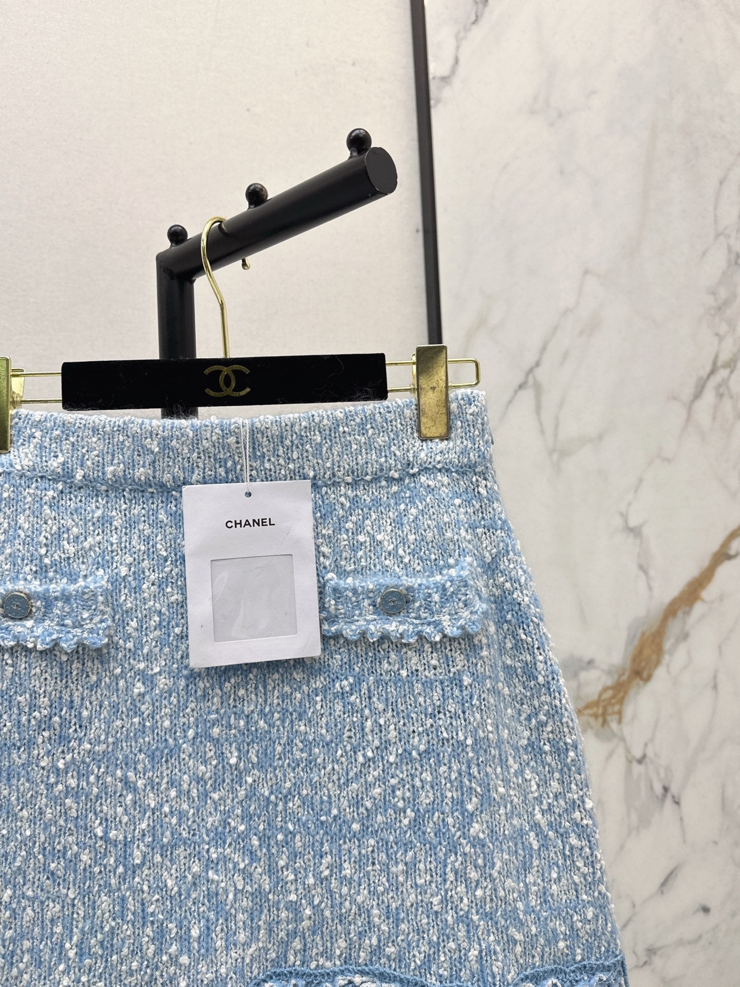 Chan 25fw knit skirt