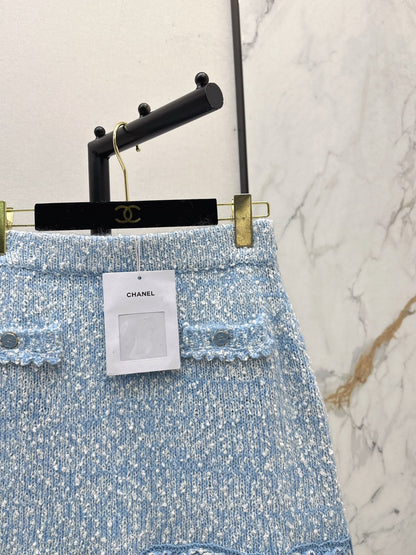 Chan 25fw knit skirt