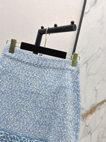 Chan 25fw knit skirt