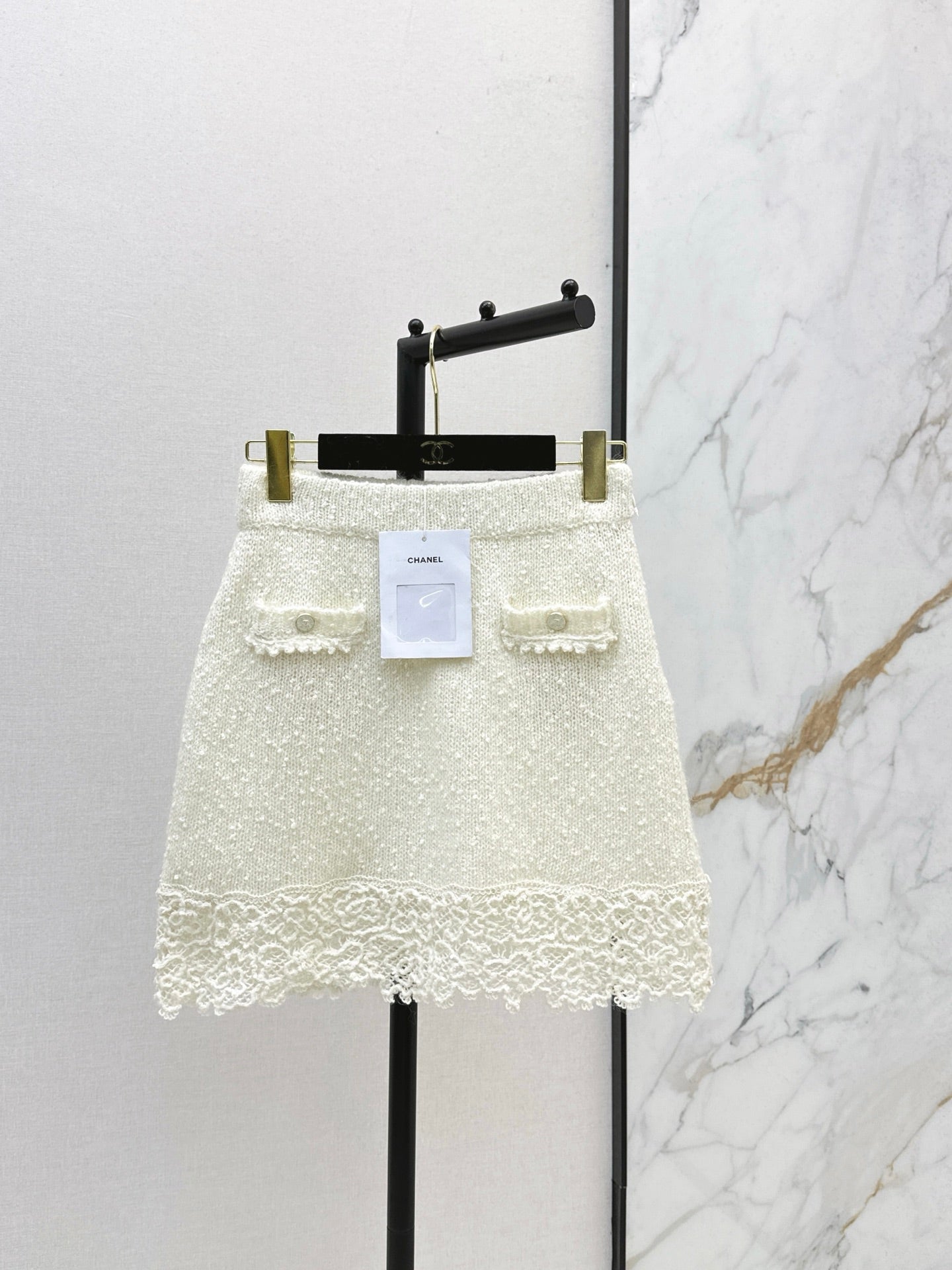 Chan 25fw knit skirt