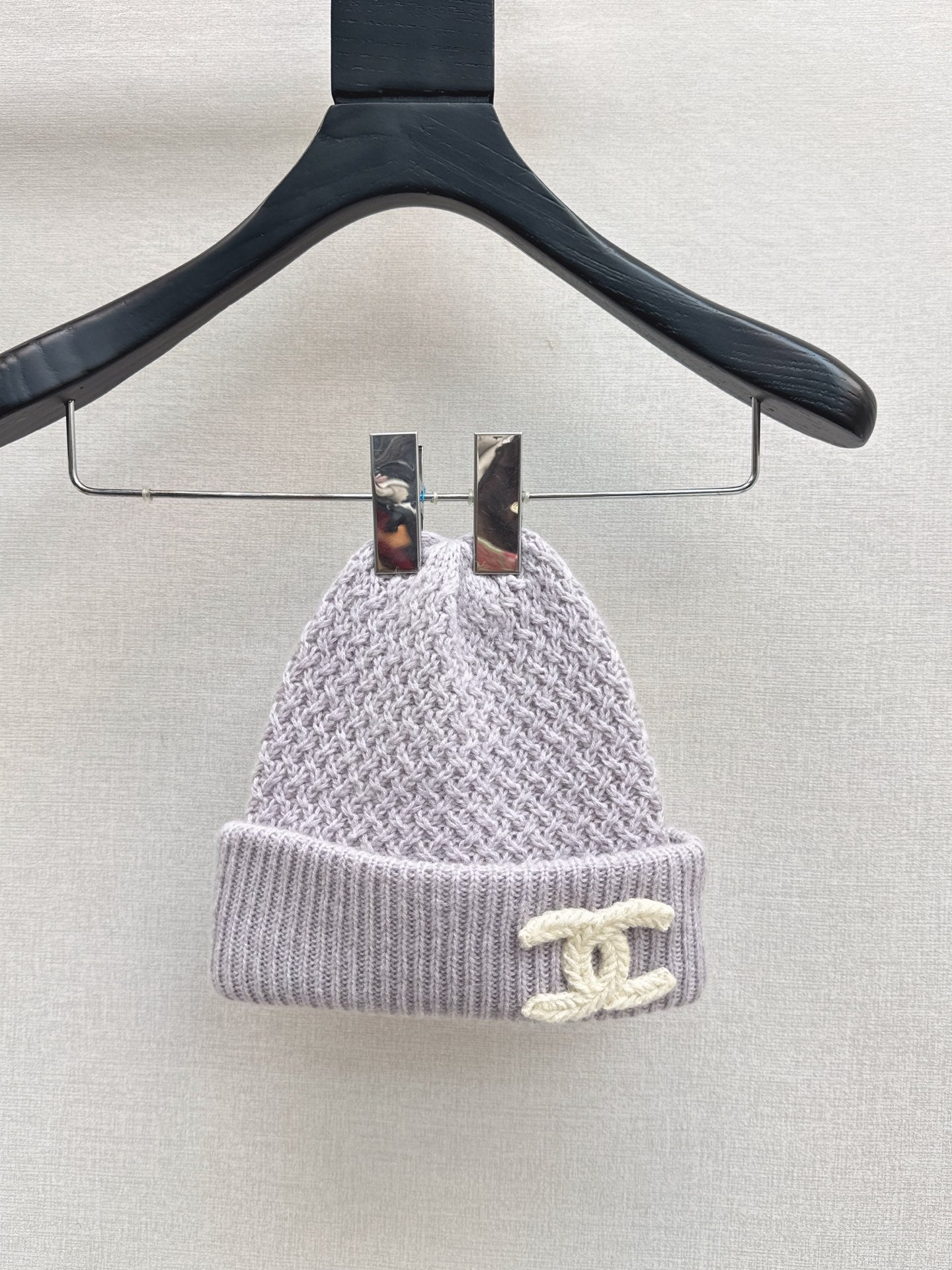 Chan 25fw cashmere knit hat