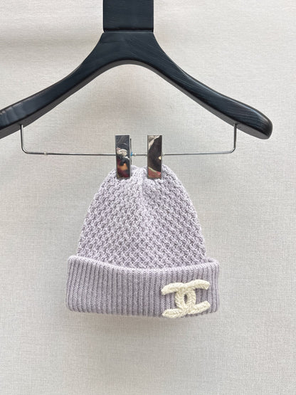 Chan 25fw cashmere knit hat