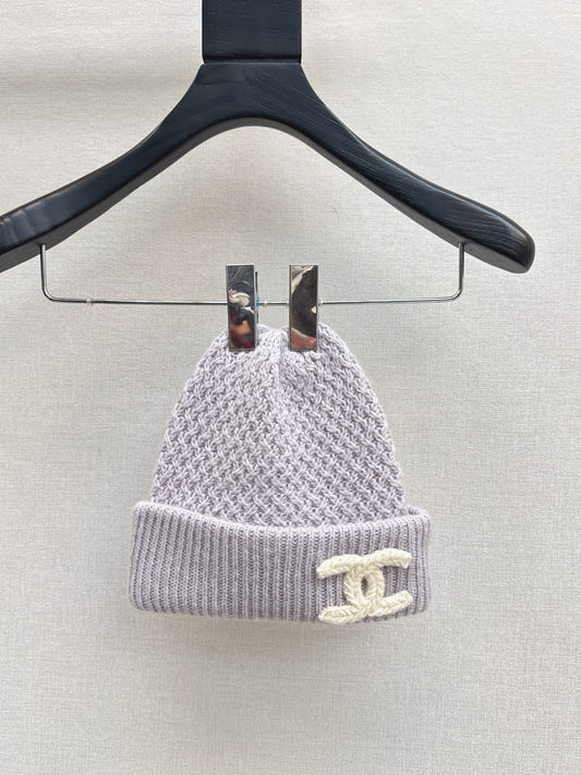 Chan 25fw cashmere knit hat