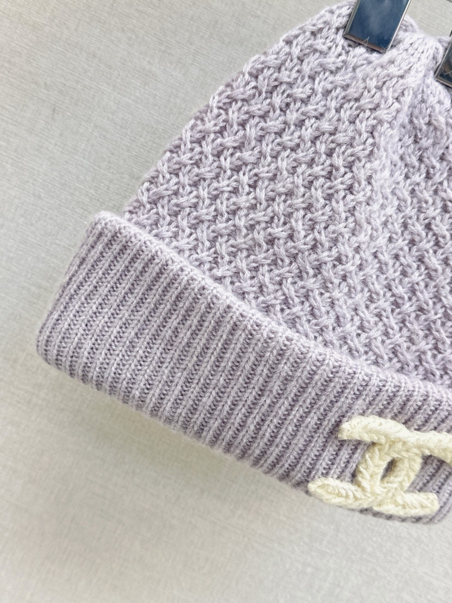 Chan 25fw cashmere knit hat