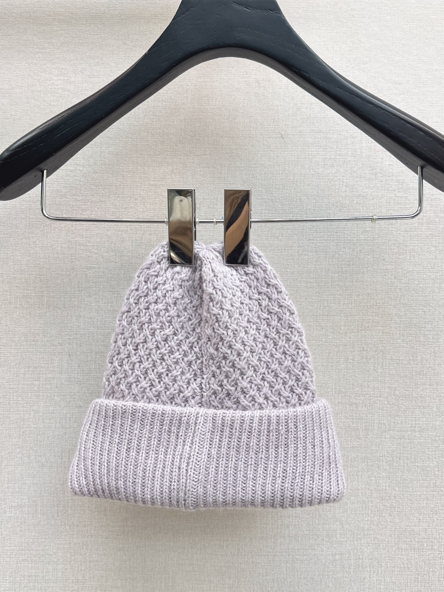 Chan 25fw cashmere knit hat