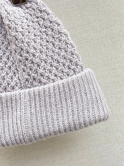 Chan 25fw cashmere knit hat