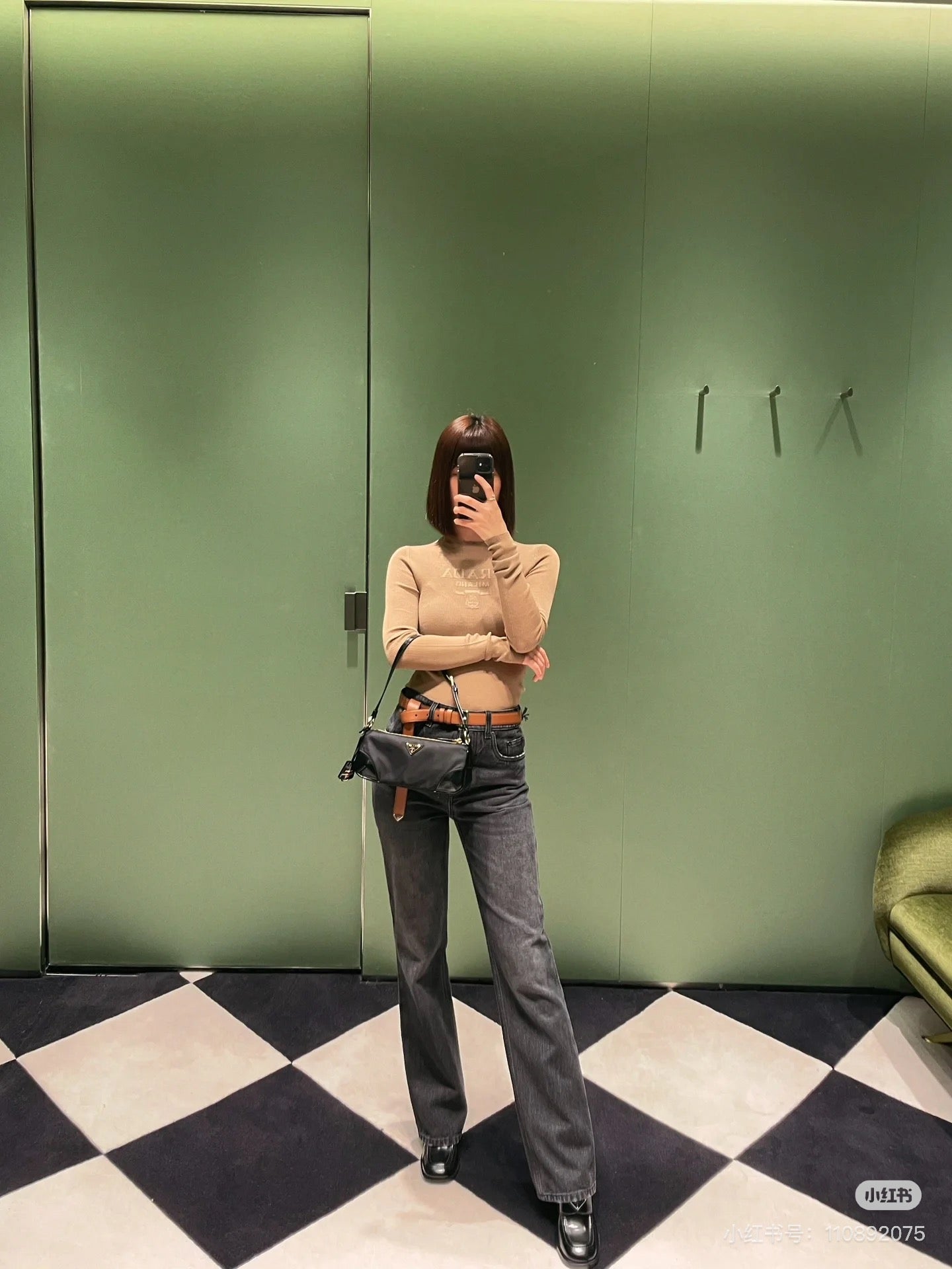 Pra 25fw knit sweater