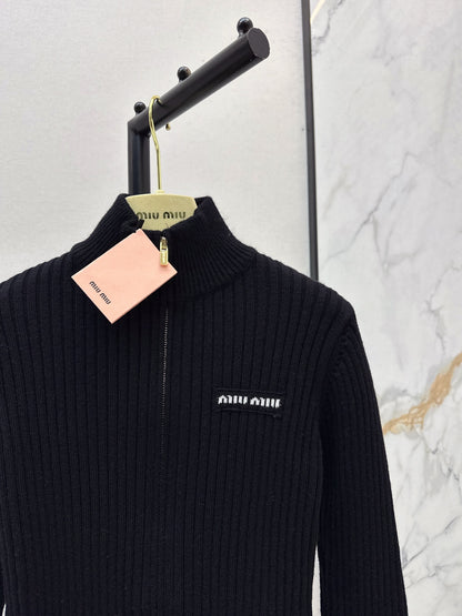 Miu 25fw knit cardigan